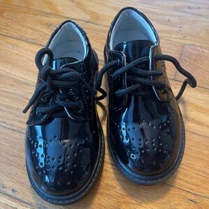 Kids Black Dress Shoes Little Boys size 7